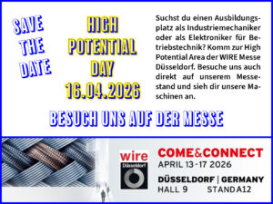 High Potential Day WIRE TUBE Messe Düsseldorf