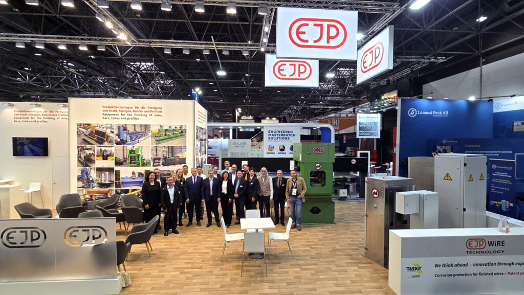 EJP Messestand Wire Messe Düsseldorf 2026